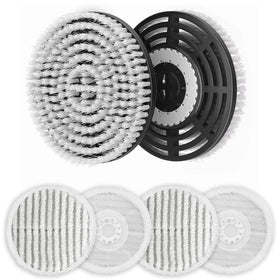 Leemone brush heads for Steam & Scrub Mop tackle tough grime.
