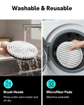 Leemone washable pads save time by reusing after a thorough wash.