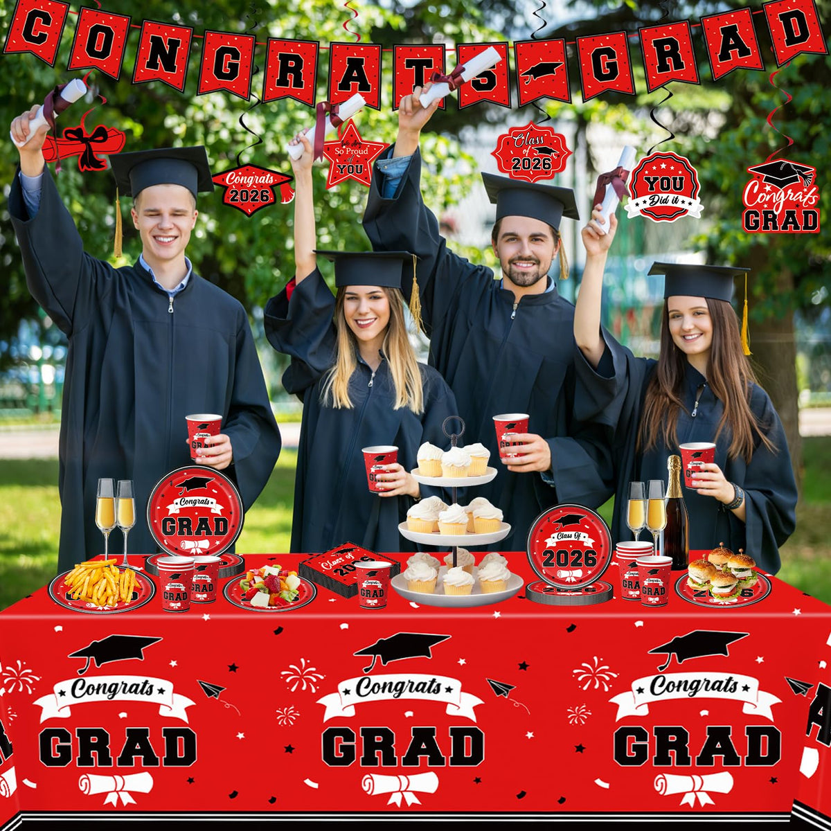 Leetous grad banner congrats 2026 highlights the moment for photos.