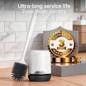 Lefree soft TPR brush head close-up for gentle, scratch-free cleaning