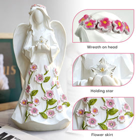 LEGIFO 8.6-inch angel arrives box-ready for birthdays or memorials