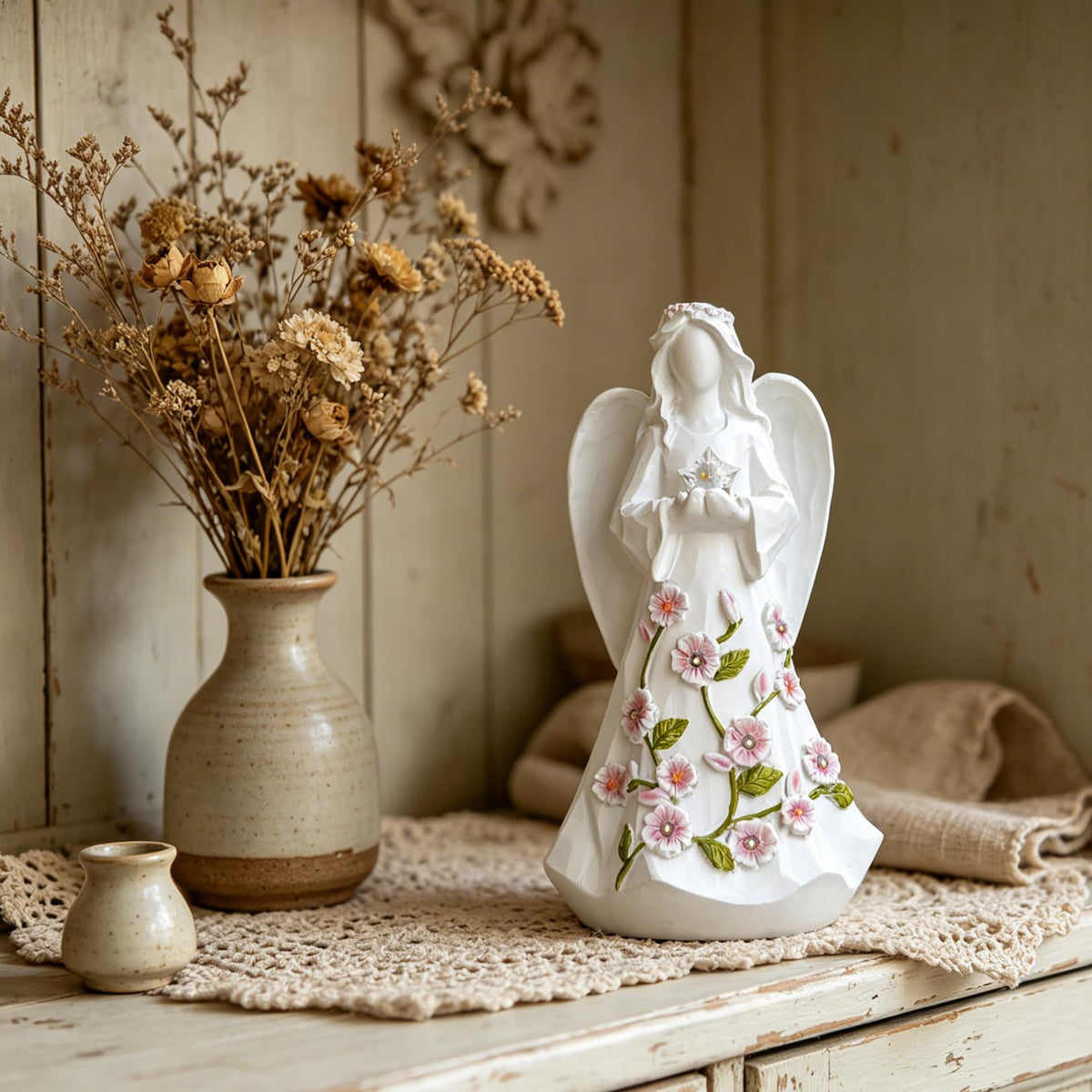 LEGIFO angel statue designed for desk or shelf display