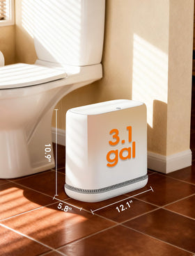 Close-up of LEGUO press-top lid illustrating pet-safe coverage.
