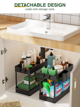 LEHOM compact space saver cart for tight corners