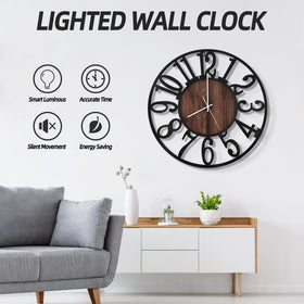 LEIKE easy-hang back-slot hook design minimizes wall damage