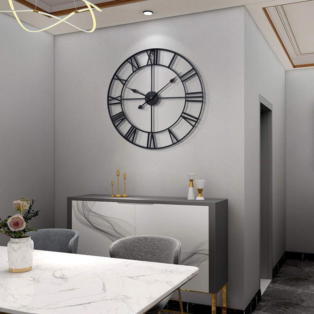 LEIKE battery-operated clock with low energy consumption for longer battery life.
