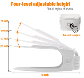LEIMO anti-slip protection keeps shoes secure while adjusting levels.