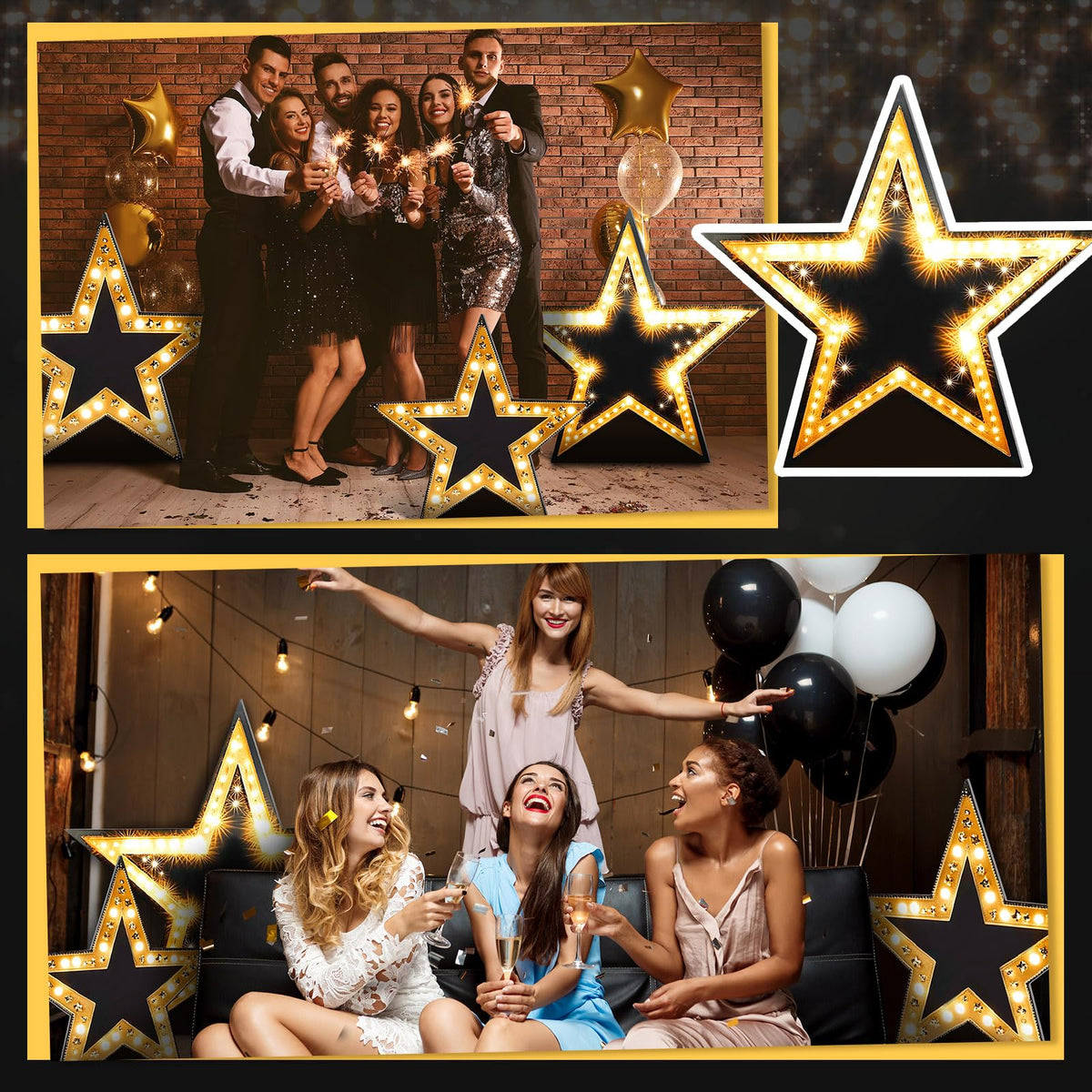 Leinuosen movie night decor suits prom, birthday, and homecoming celebrations