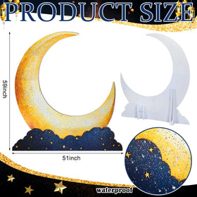 Leinuosen starry night decorations set with durable PVC for long-lasting displays.
