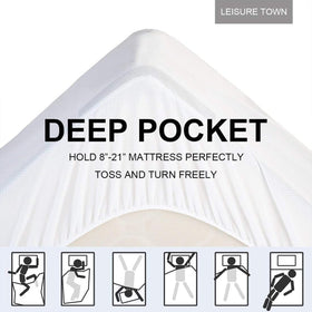 LEISURE TOWN all-season comfort pad helps regulate temperature