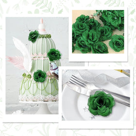 LELEE rose accents for cakes, hats, and clothing