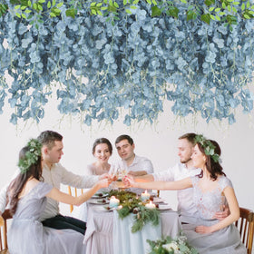 LELEE artificial wisteria strands create romantic backdrops for events