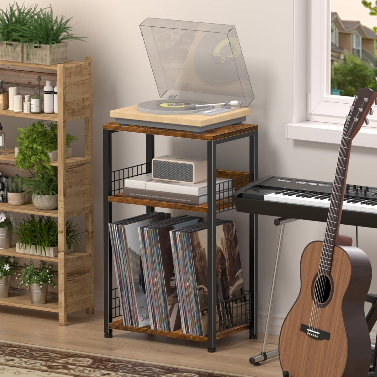 LELELINKY adjustable feet keep the cabinet level on uneven floors