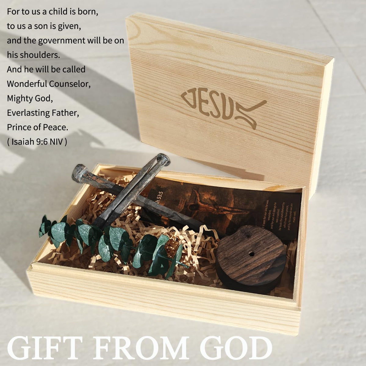 LeMeeOly cross gift idea for baptisms and Mother's Day.