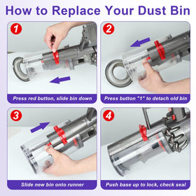 Lemige compatibility guide helps shoppers confirm fit for Dyson V11/V15.