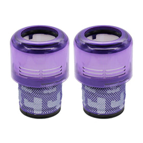 Lemige Dyson V11/V15 two-pack filters front view for easy installation and maintenance