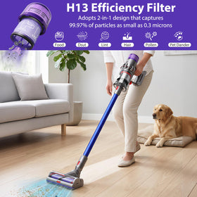 Lemige easy-install scene demonstrates quick Dyson V11/V15 filter swap