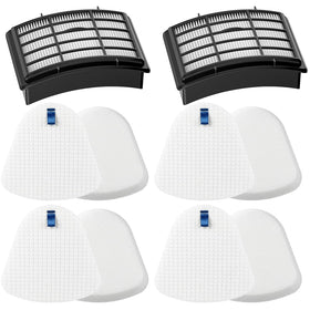 Lemige NV360 filter kit front view maintains strong suction on Shark Navigator.