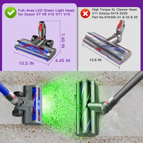 Lemige soft roller on hard floors capturing fine dust without scratches