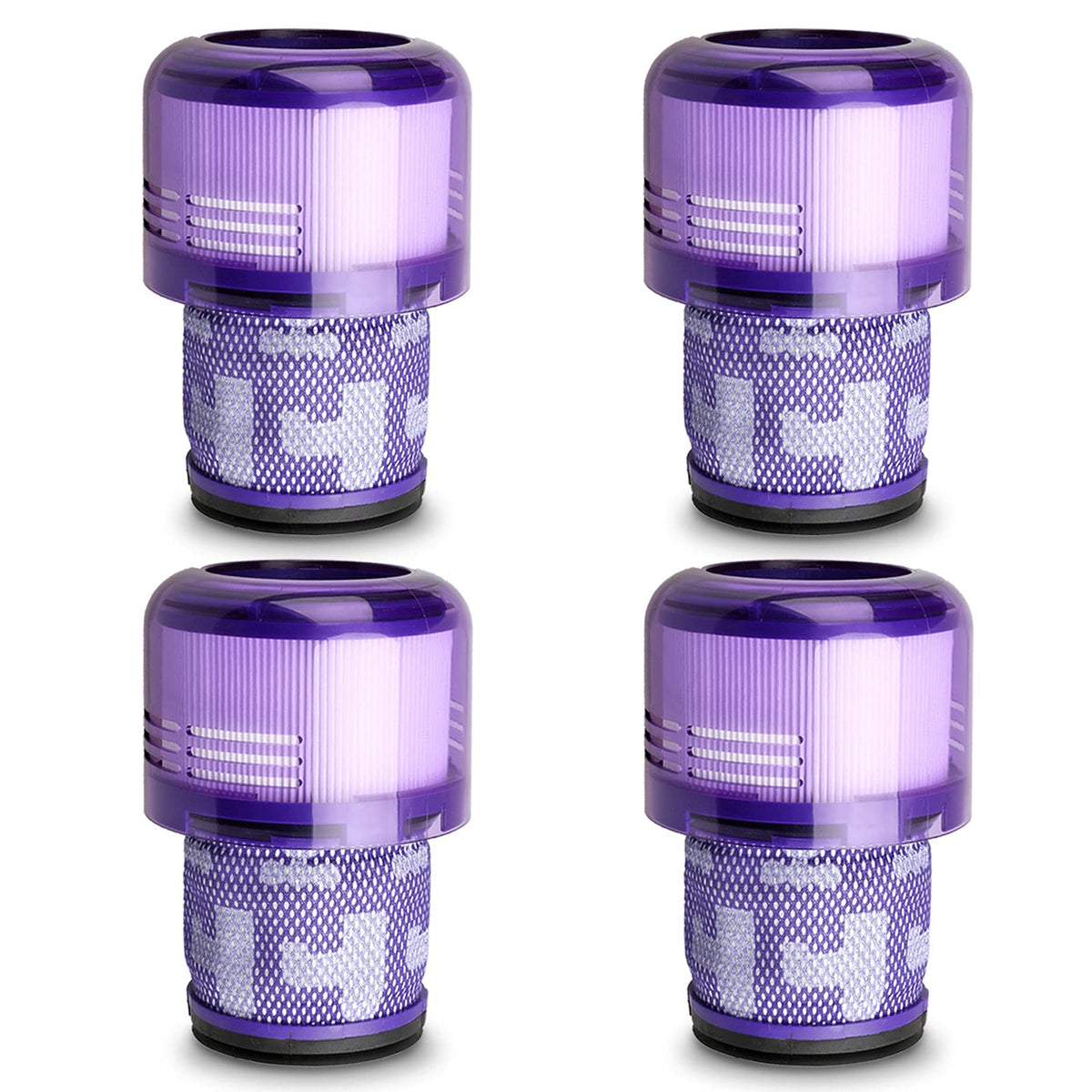 Lemige V11 filter 4-pack close-up for Dyson V11 family
