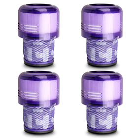 Lemige V11 filter 4-pack close-up for Dyson V11 family