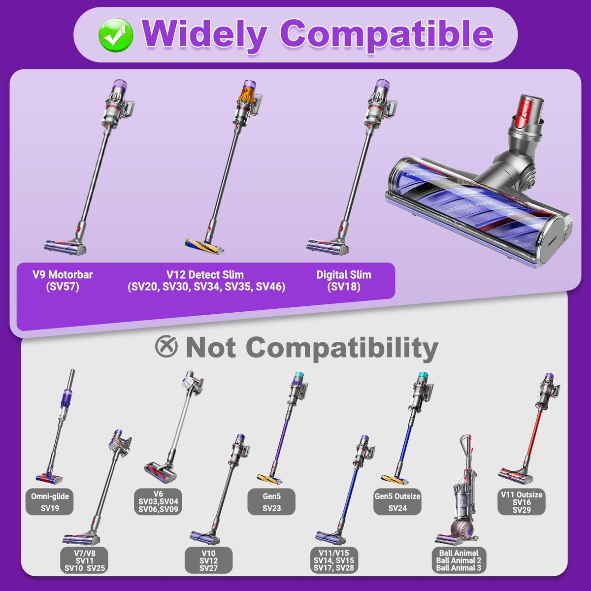 Lemige V9/V12 rotation 180-degrees for access under furniture