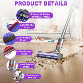 Lemige washable drum with end cap for simple maintenance