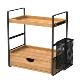 LEMIKKLE anti-slip, ventilated base for stable bathroom storage.