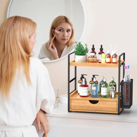 LEMIKKLE open-design organizer keeps items visible and reachable.
