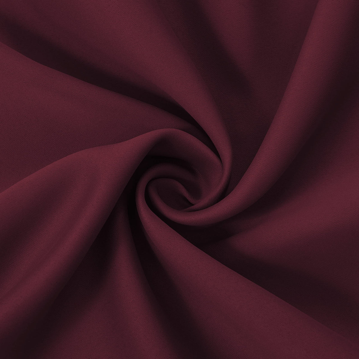 LEMOMO burgundy red thermal curtain privacy with triple weave design