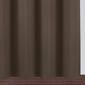LEMOMO room-darkening panels enhance bedroom ambience with softer, sleep-friendly light.