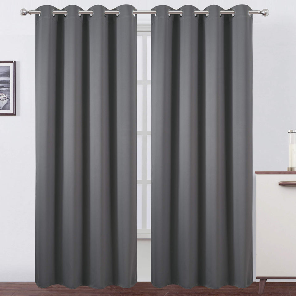 LEMOMO grey fabric close-up shows soft texture with effective light blocking for serene mornings.