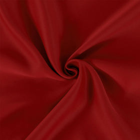 LEMOMO red curtains in living room create warm atmosphere
