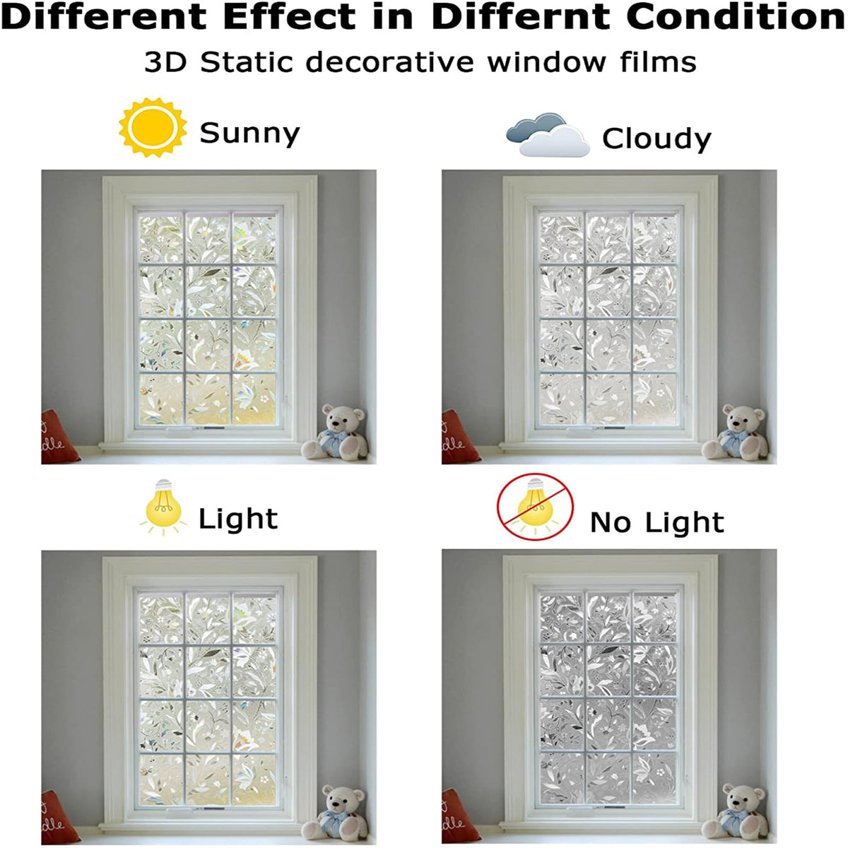 LEMON CLOUD anti-UV privacy film blocks UV rays for brighter interiors.