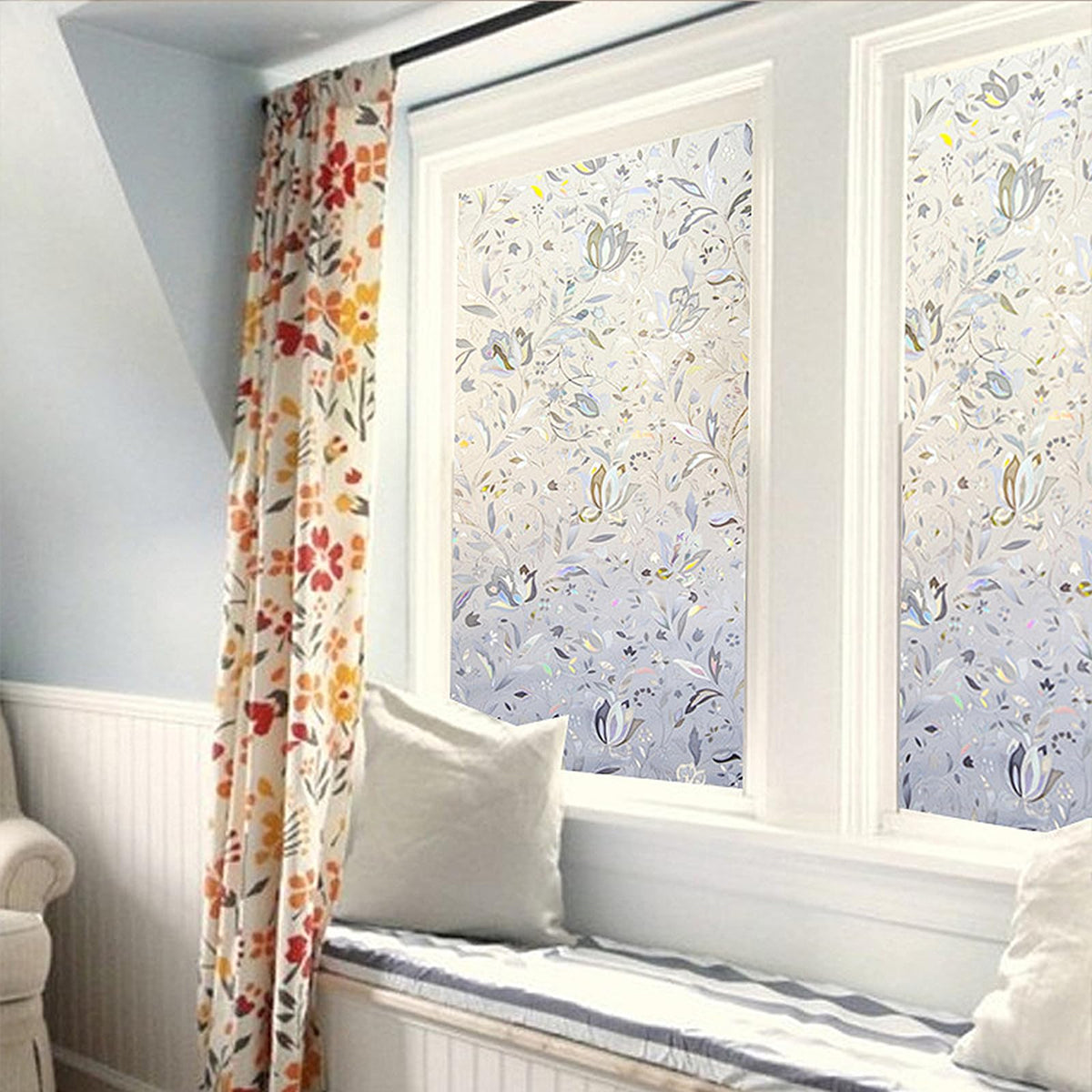 LEMON CLOUD Privacy-friendly Rainbow Tulip film enhances visibility while preserving natural light.