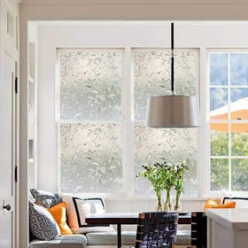 LEMON CLOUD Rainbow Tulip window film creates a rainbow glow on sunny days.