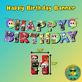 Lemoneon cake topper elevates cakes with a festive focal point.