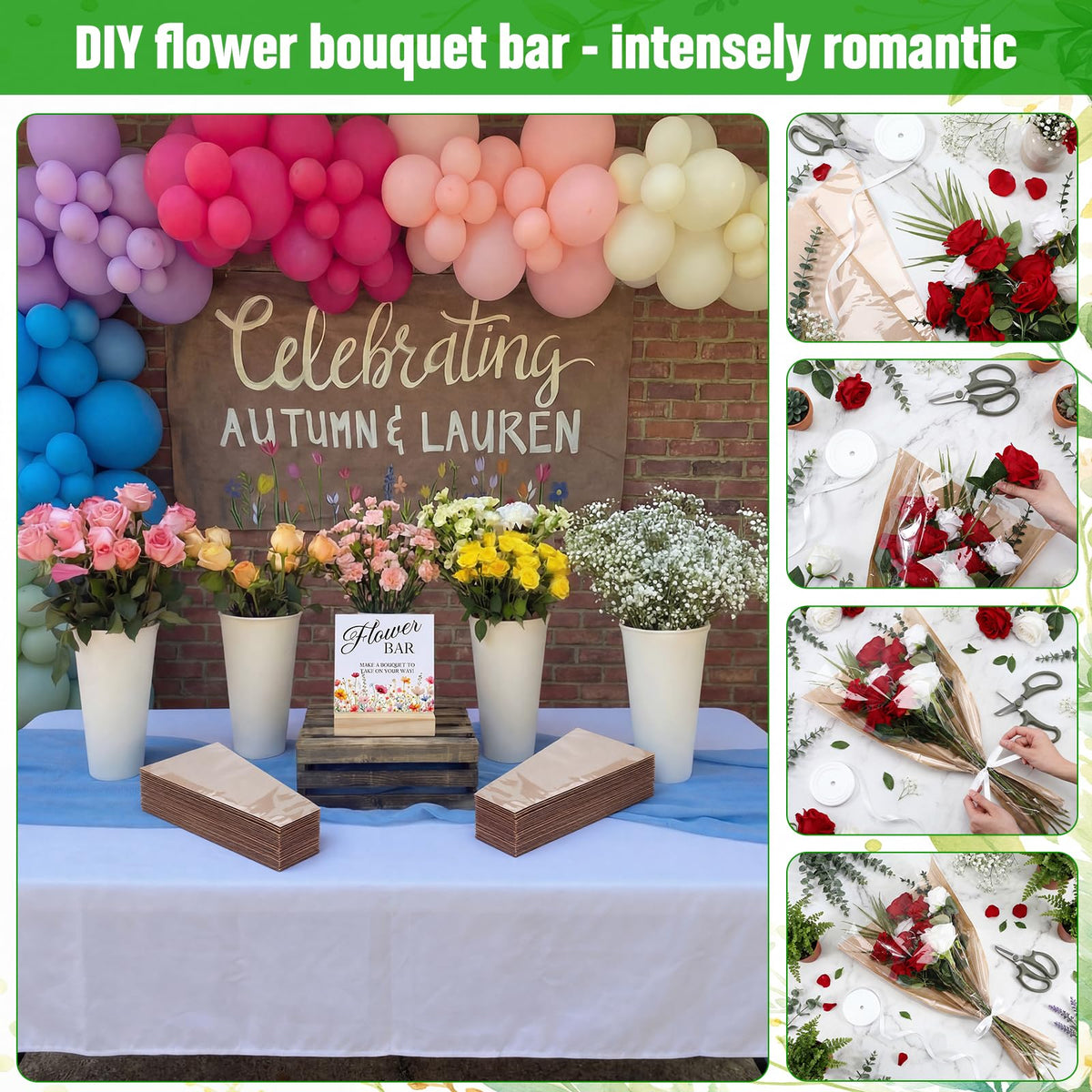 LemonRoad ribbon roll complements color schemes with versatile bow tying options.