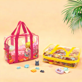 Lemoobolsa versatile design for home, travel, and classroom storage.