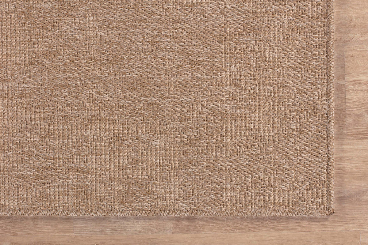 Lena Rug non-shedding surface, safe for kids and pets.