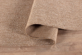 Lena Rug 5x7 fits living rooms, kitchens, bedrooms with neutral flair.