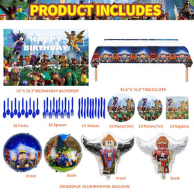 LENEYIZIE birthday party backdrop creates immersive scene