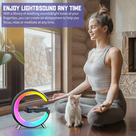 LENGLASS sunrise wake-up light for gentle morning cues.