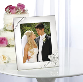 Lenox True Love frame measures 10.5 x 12.5 inches for 8x10 photos