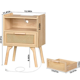 Lerliuo durable materials nightstand built for longevity and everyday use