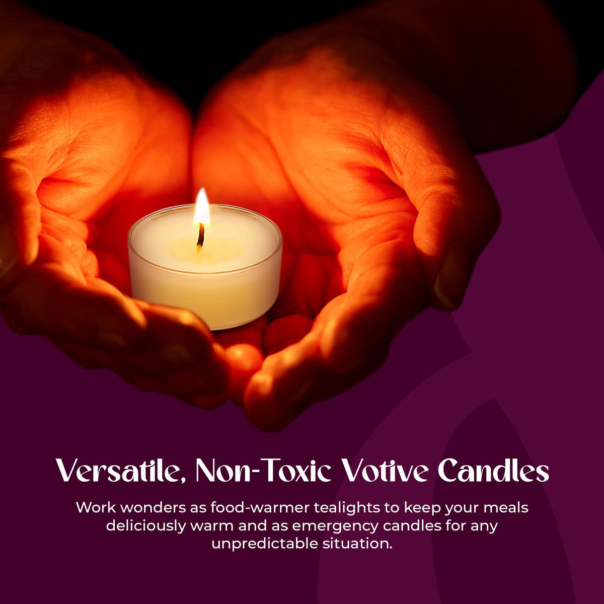 Lerner Tealights unscented preserve home comfort without overpowering scents.