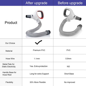 LesinaVac flexible hose simplifies cleaning on floors, tiles, and corners.