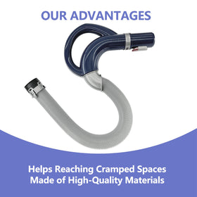 LesinaVac strain-relief connection for longer hose life