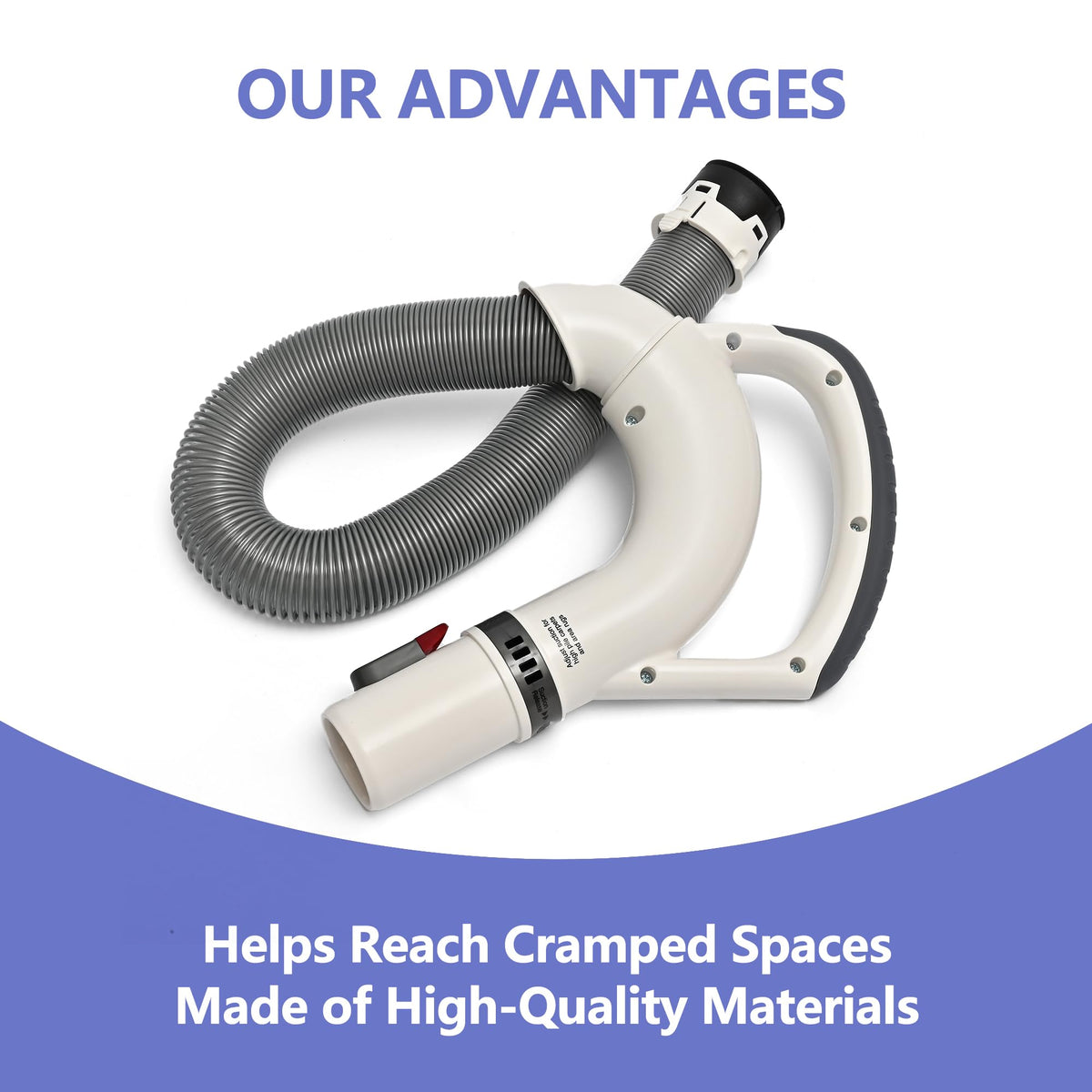 LesinaVac easy tool-free installation restores suction quickly.