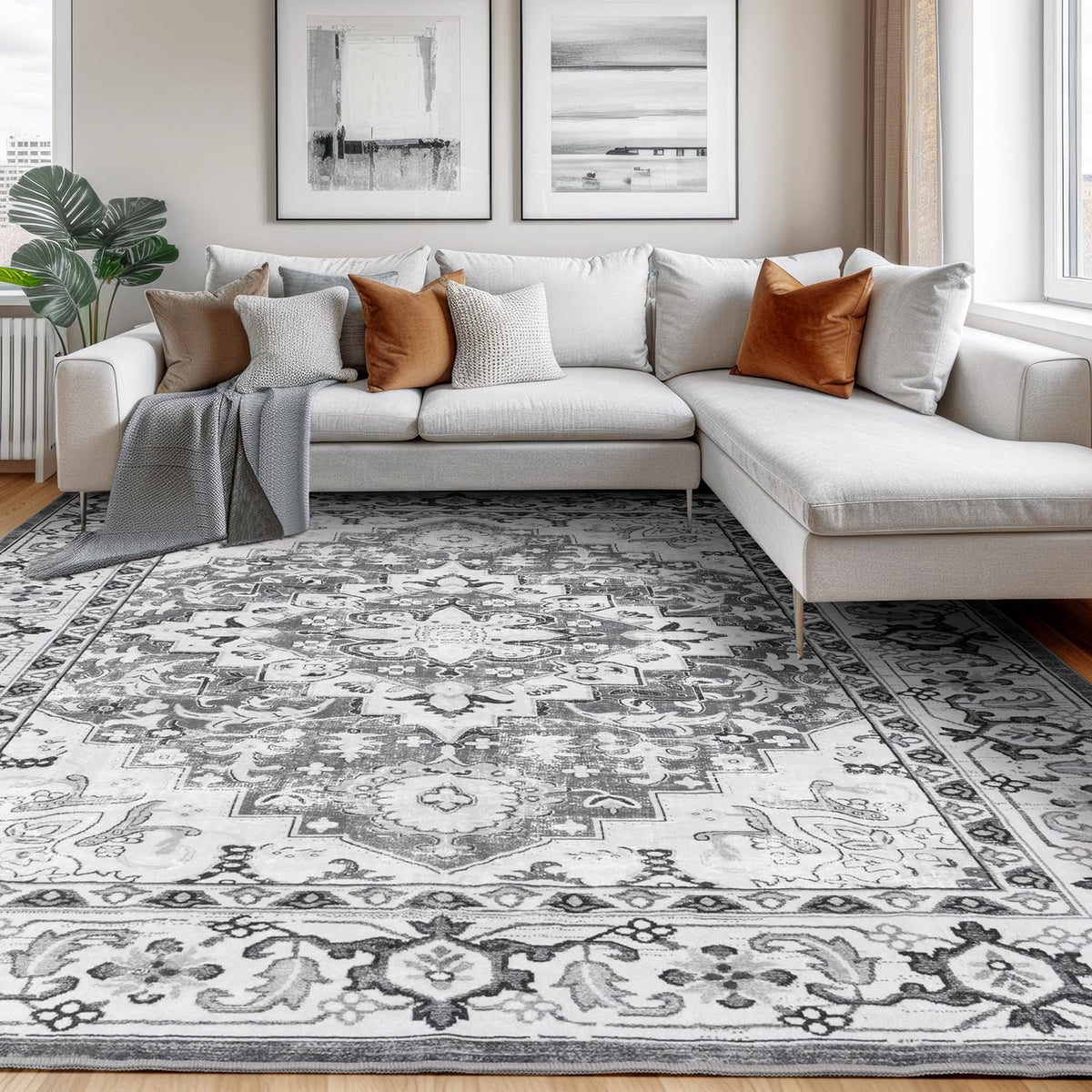 Lessymo rug folds for easy storage when not in use or during moves.